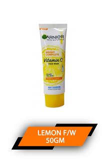 Garnier Bright Com Vit C+lemon F/w 50gm